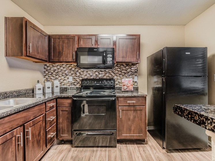 kitchen space in our north dallas apartments